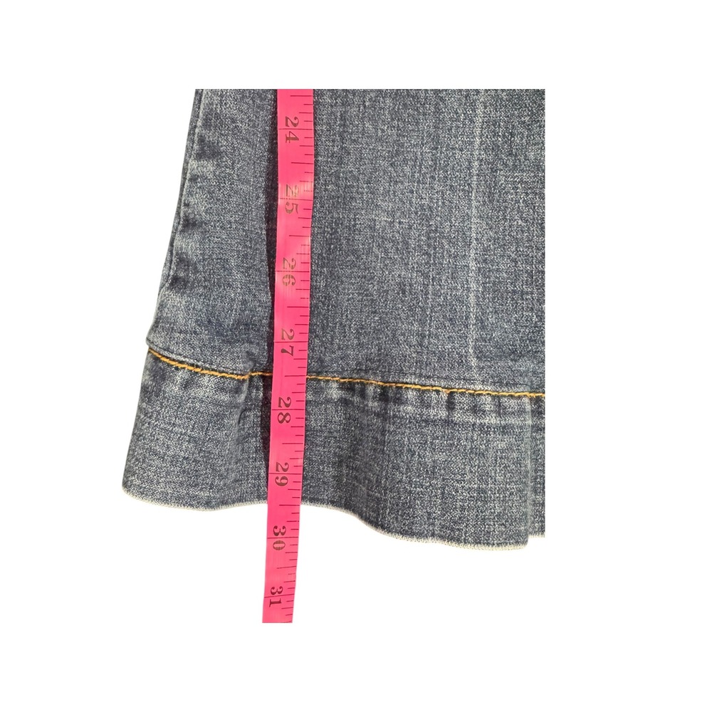 Driftwood Classic Fit Sailor Button Flare Jeans Dark Wash Women's 27 - Picture 11 of 12